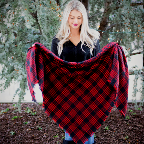 The Easiest Way To Tie A Blanket Scarf