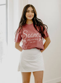 OU Sooners Bow Graphic Tee