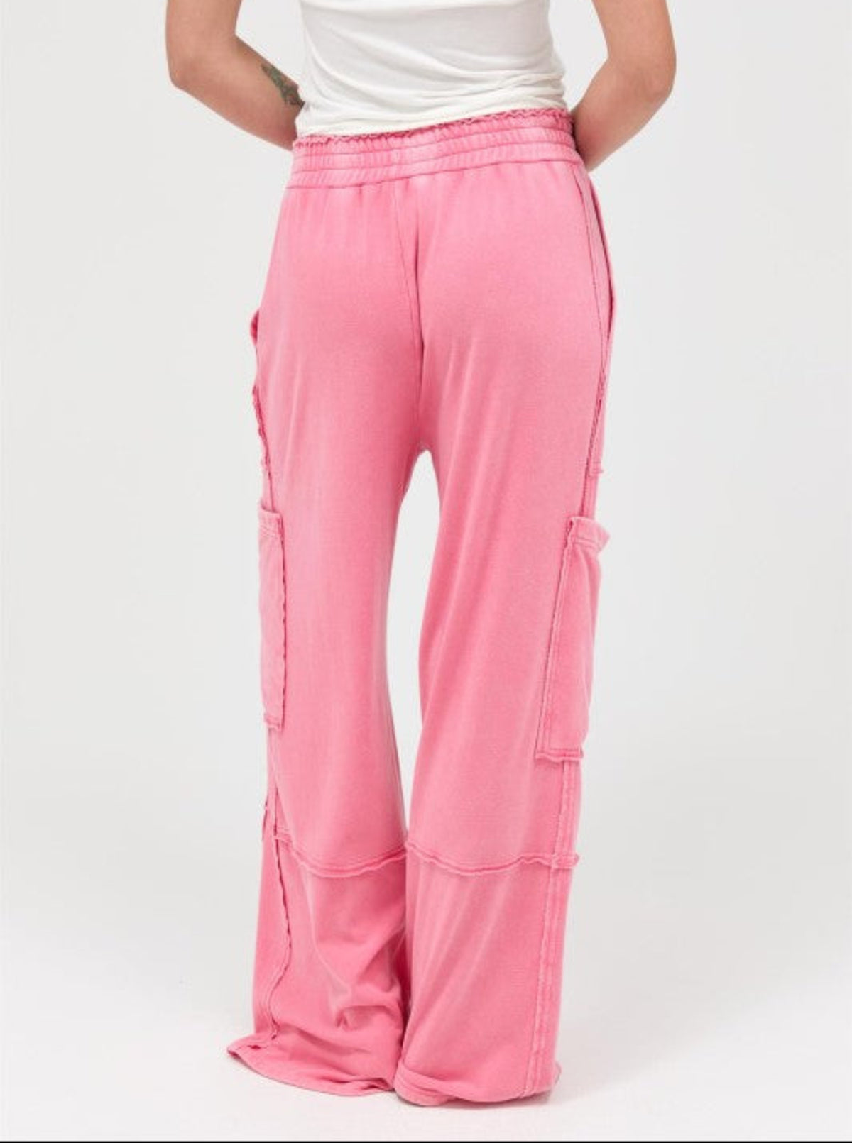 Lounge Cargo Pants | Pink