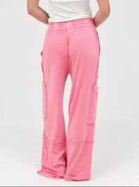 Lounge Cargo Pants | Pink
