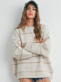 Stella Striped Sweater | 3 Color Options