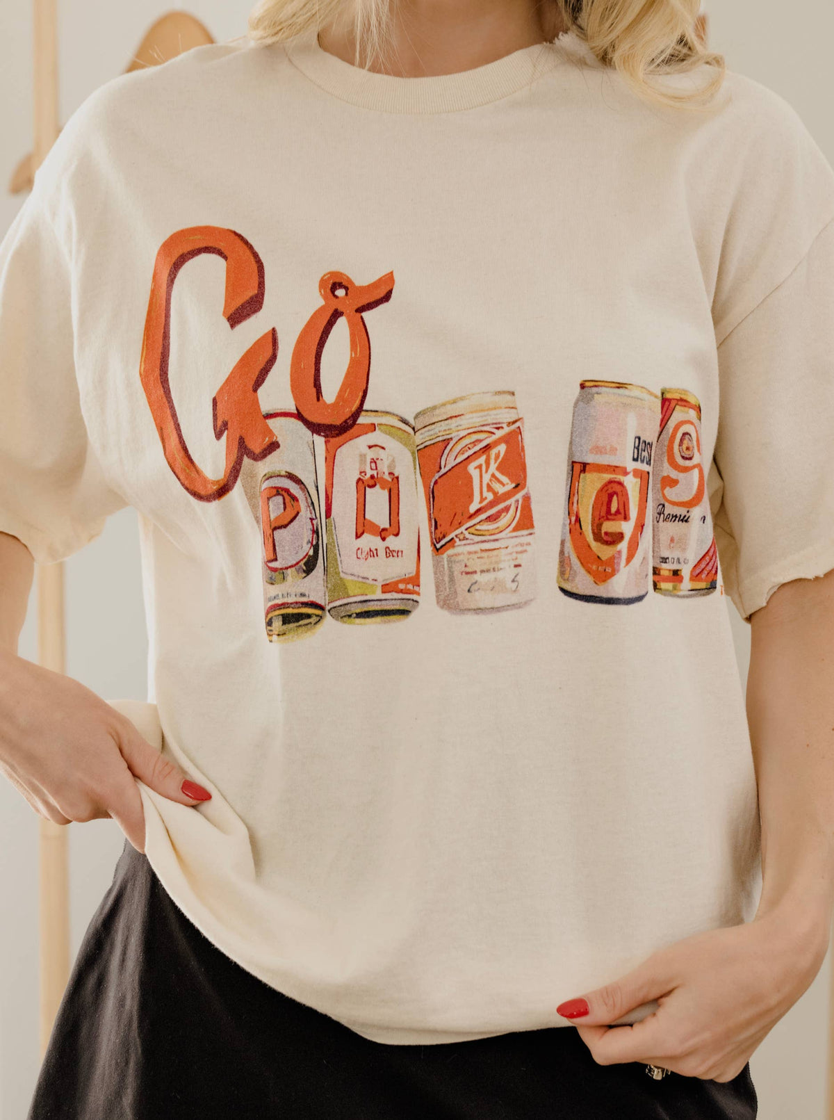 OSU Pokes on Cans Graphic Tee