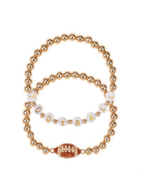 Football Bracelet Set