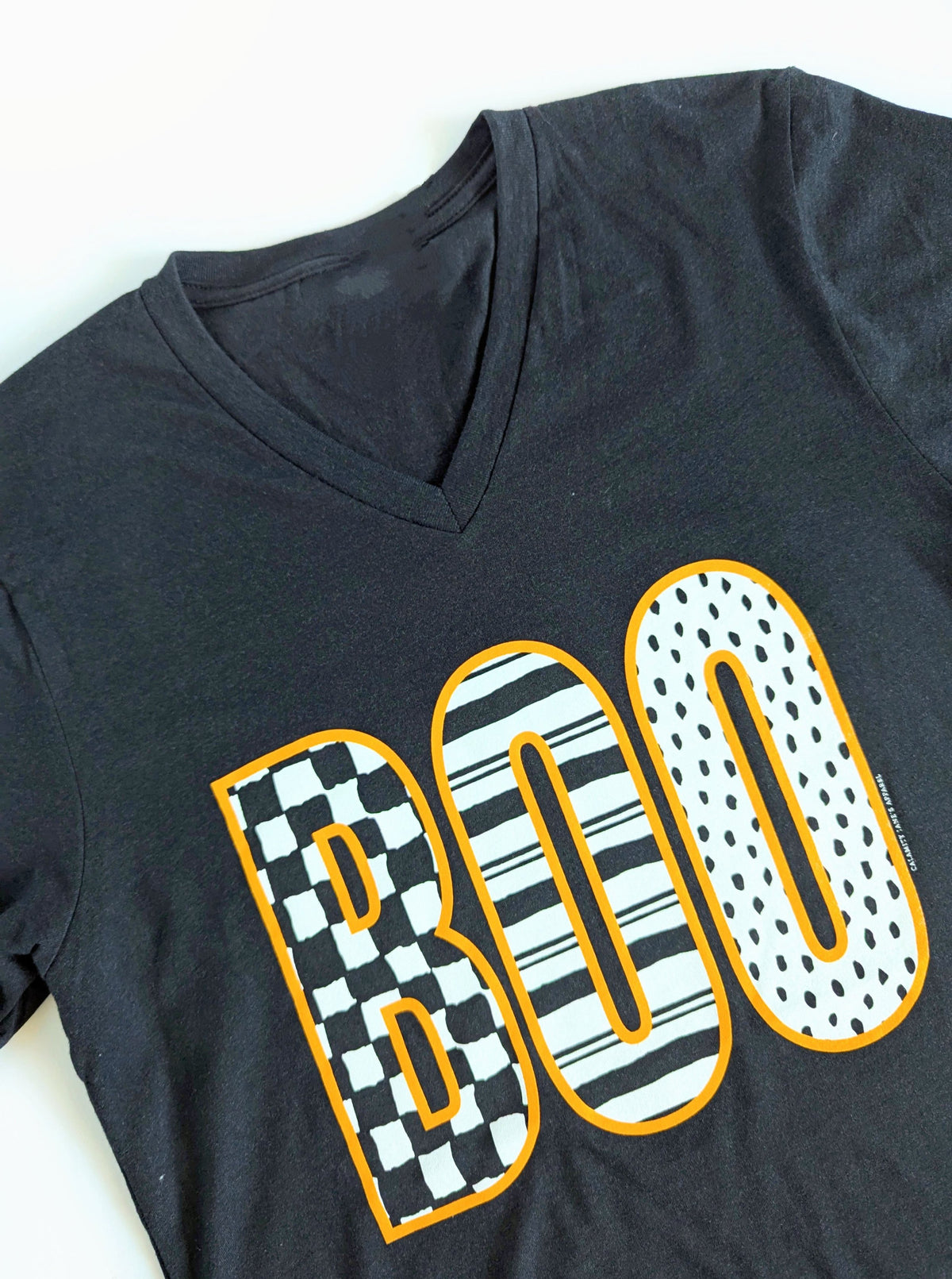 BOO Graphic Tee | Heather Black