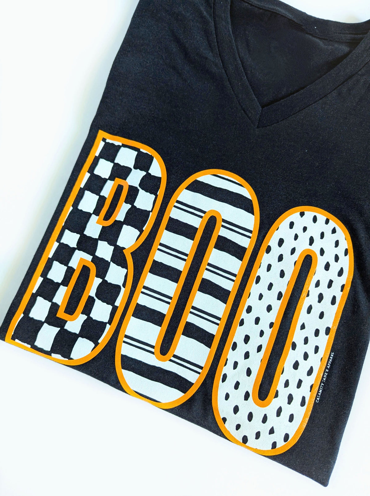 BOO Graphic Tee | Heather Black