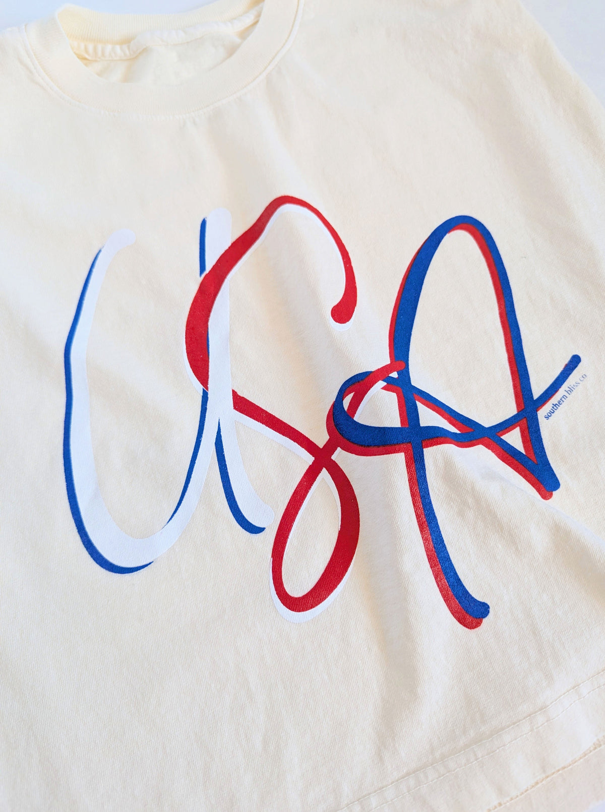 USA Muscle Tee | Ivory
