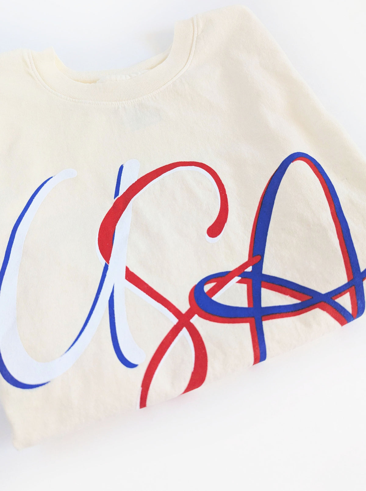 USA Muscle Tee | Ivory