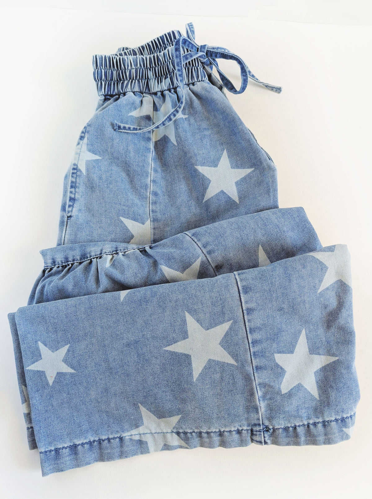 Boho Star Pants | Medium Wash