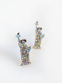 Liberty Stud Earrings | Iridescent