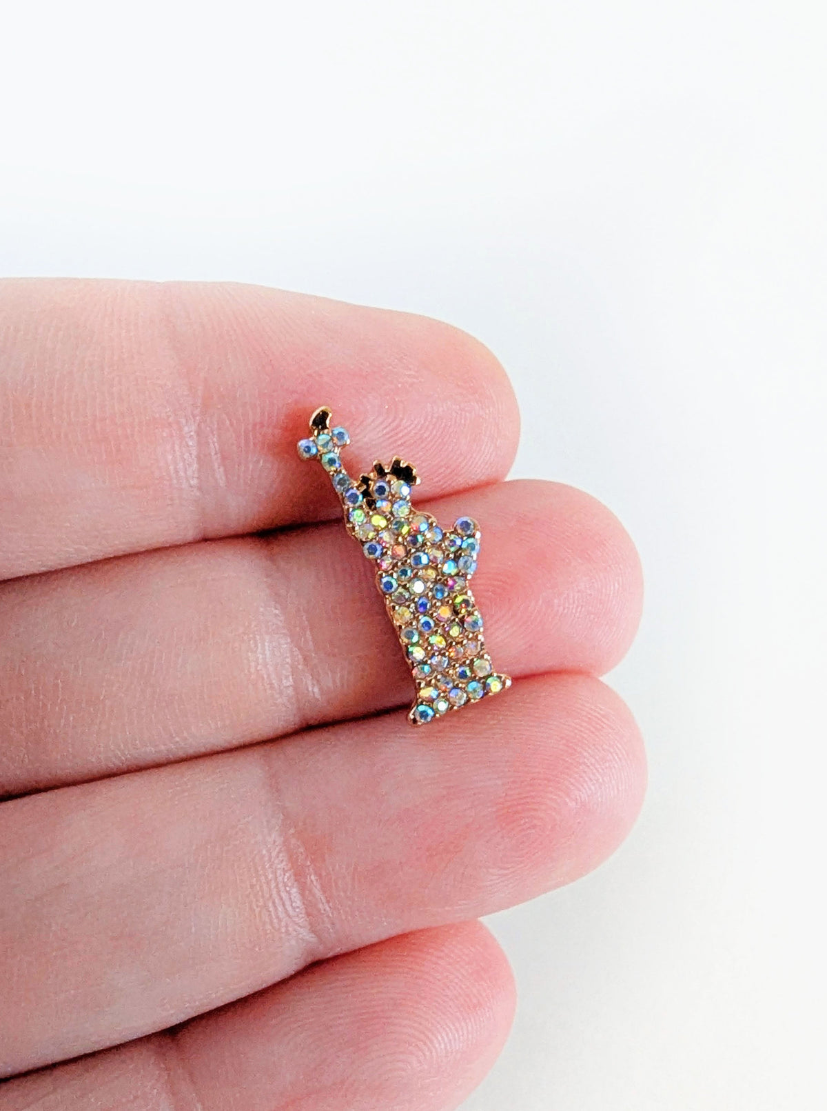 Liberty Stud Earrings | Iridescent