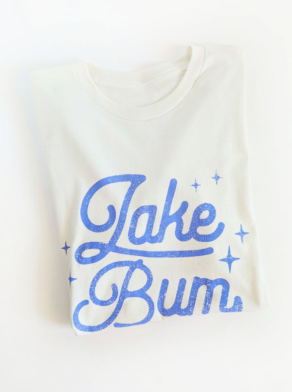 Lake Bum Graphic Tee | Ivory