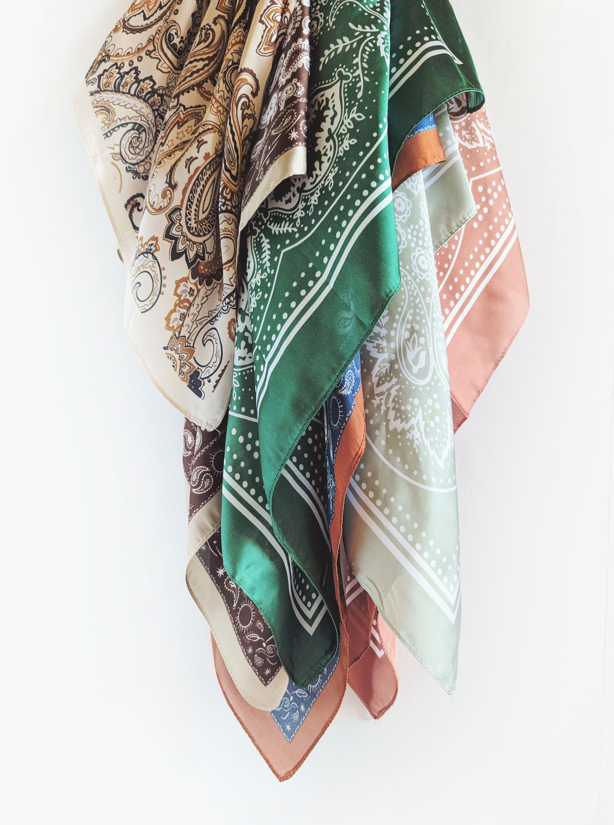 Western Bandana Silk Scarf | 6 Options