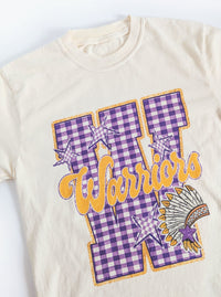 Warriors Varsity Letter Tee