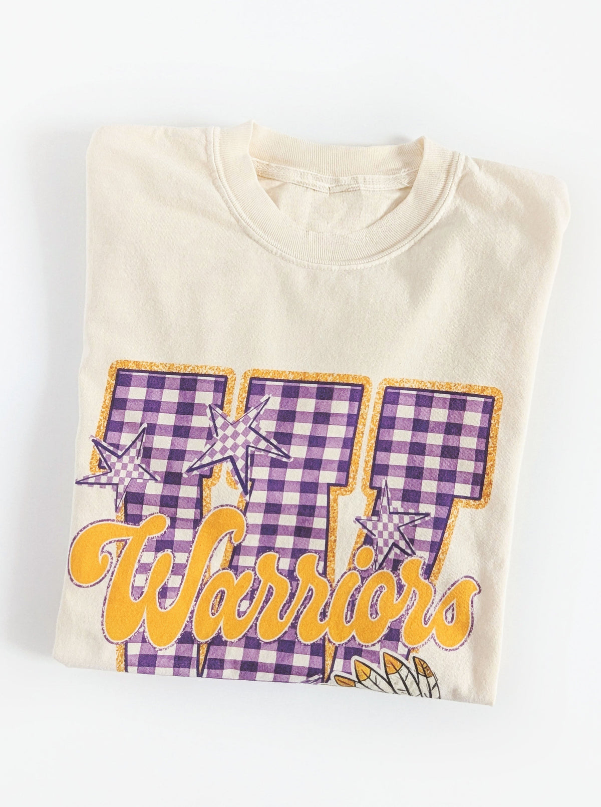 Warriors Varsity Letter Tee