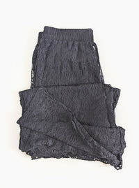 Lace Pants | Black
