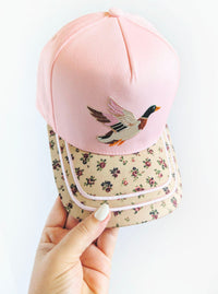 Duck Embroidered Cap