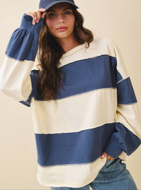 Oversized Striped Tee | 3 Color Options