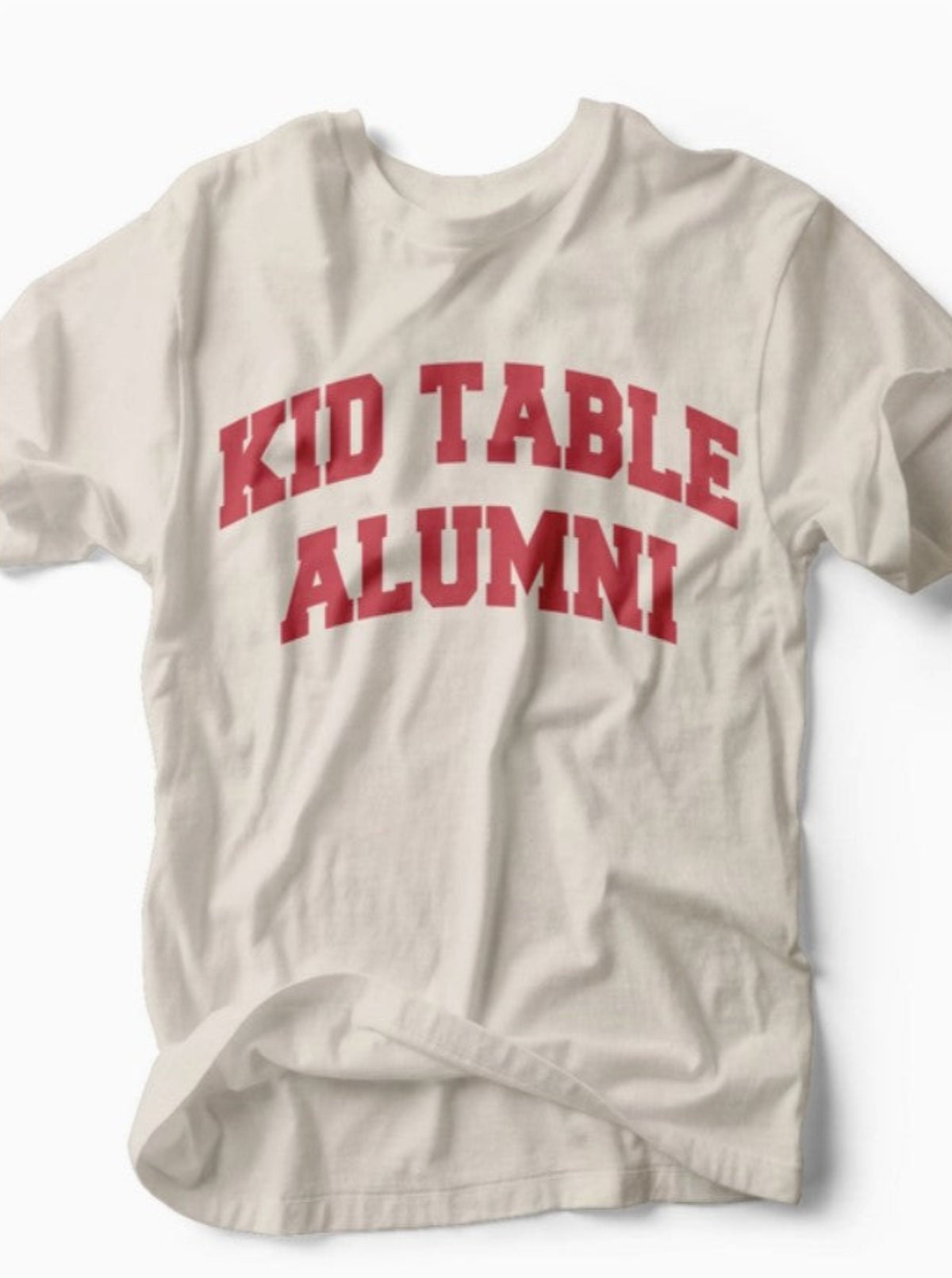 Kid Table Alumni Graphic Tee | Oat