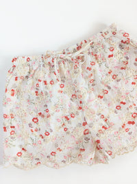Embroidered Floral Shorts