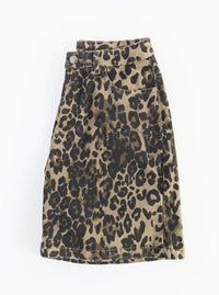 Leopard Bermuda Shorts