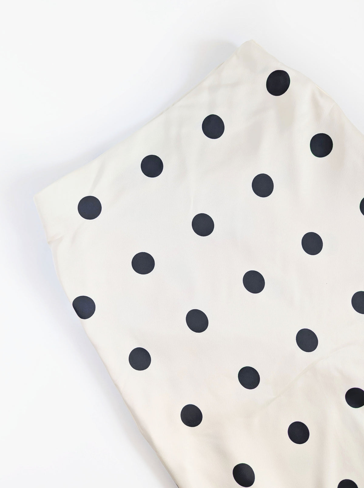 Polka Dot Skirt | White