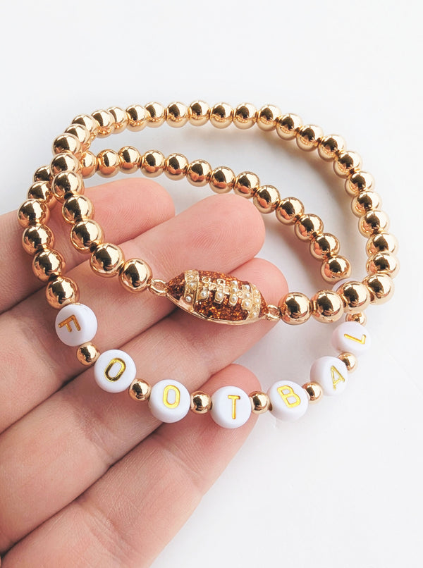 Football Bracelet Set