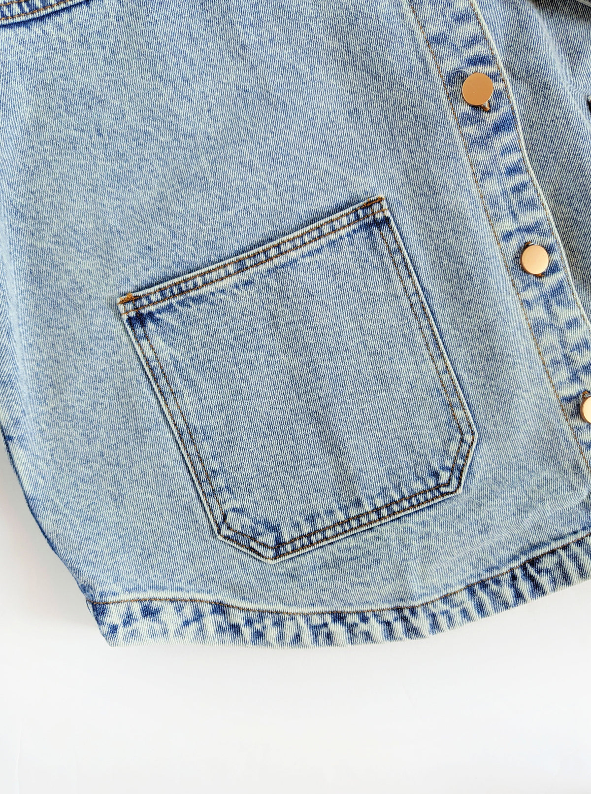Dallas Darlin' Jean Jacket | Light Wash