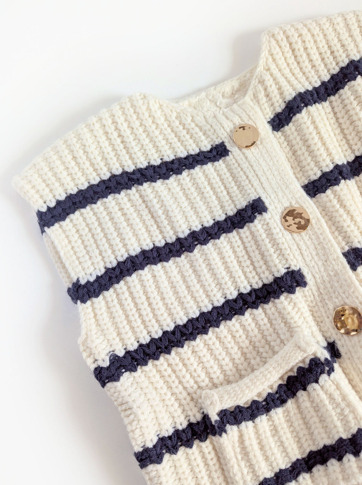Stripe Chunky Knit Top