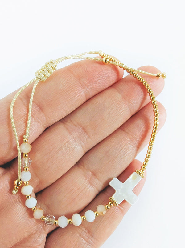 Cross Adjustable Bracelet