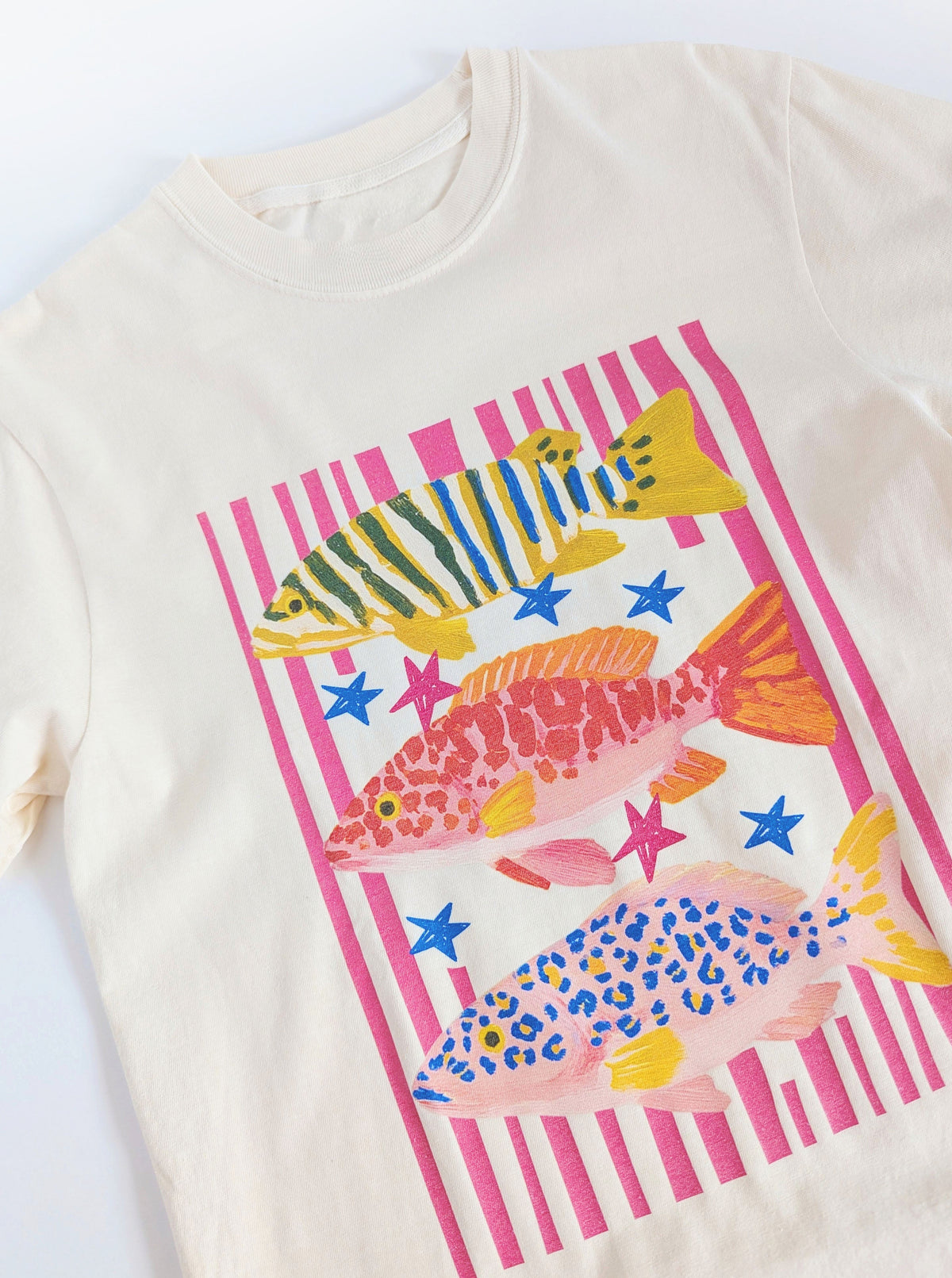 Preppy Fish Graphic Tee