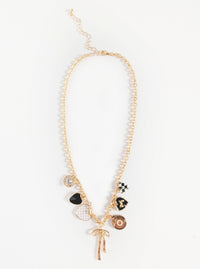 Charm Necklace | Gold