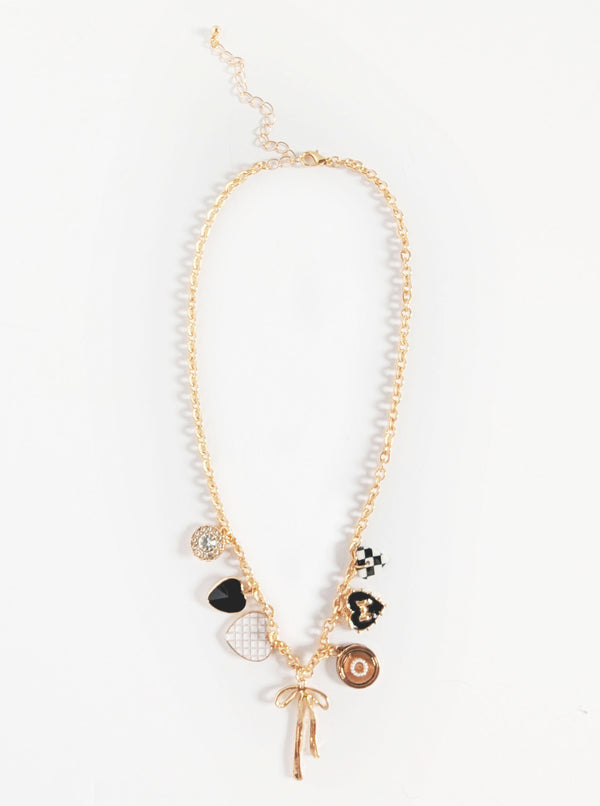 Charm Necklace | Gold