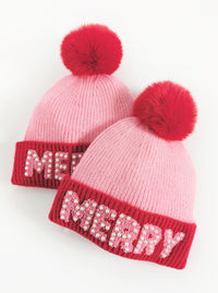 Merry Beanie | Pink