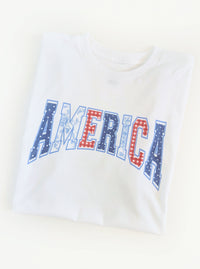 AMERICA Graphic Tee | White