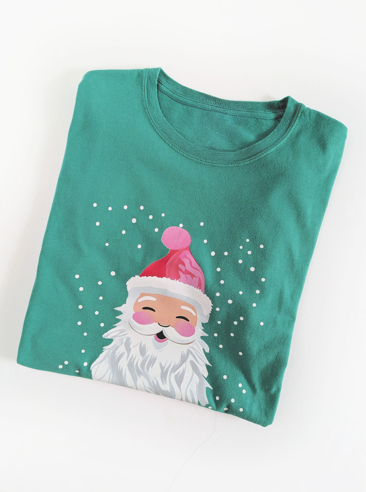 Santa Graphic Tee | Green