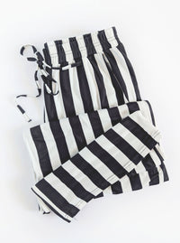 Striped Pants | Black & White