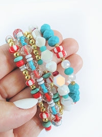 Erimish Bracelet Stack | Peppermint