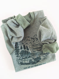 Christmas Tree Farm Sweatshirt | Green