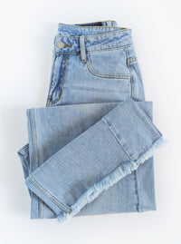 Winnie Wide Leg Jeans | Light Wash