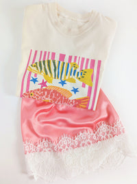 Preppy Fish Graphic Tee