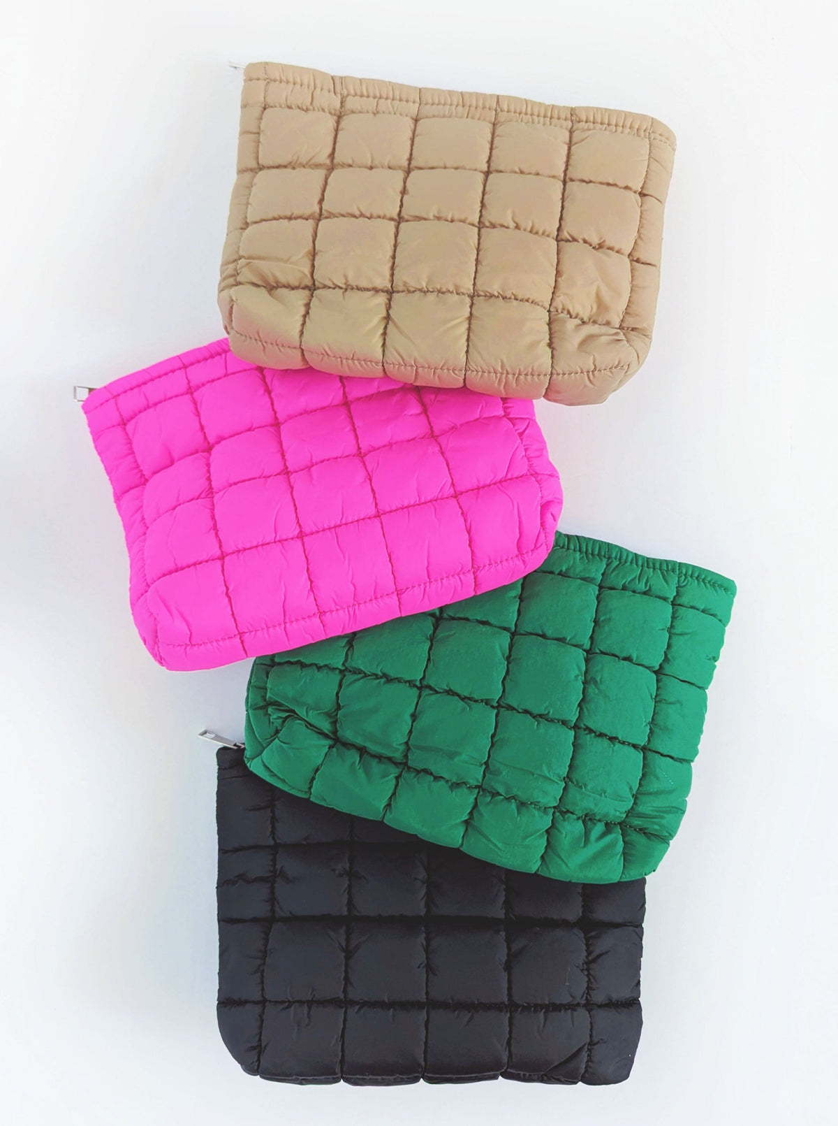 Quilted Pouch | 4 Color Options