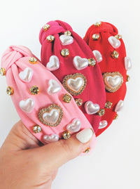 Pearl Knotted Headband