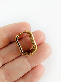 Erimish Leopard Earrings | Gold