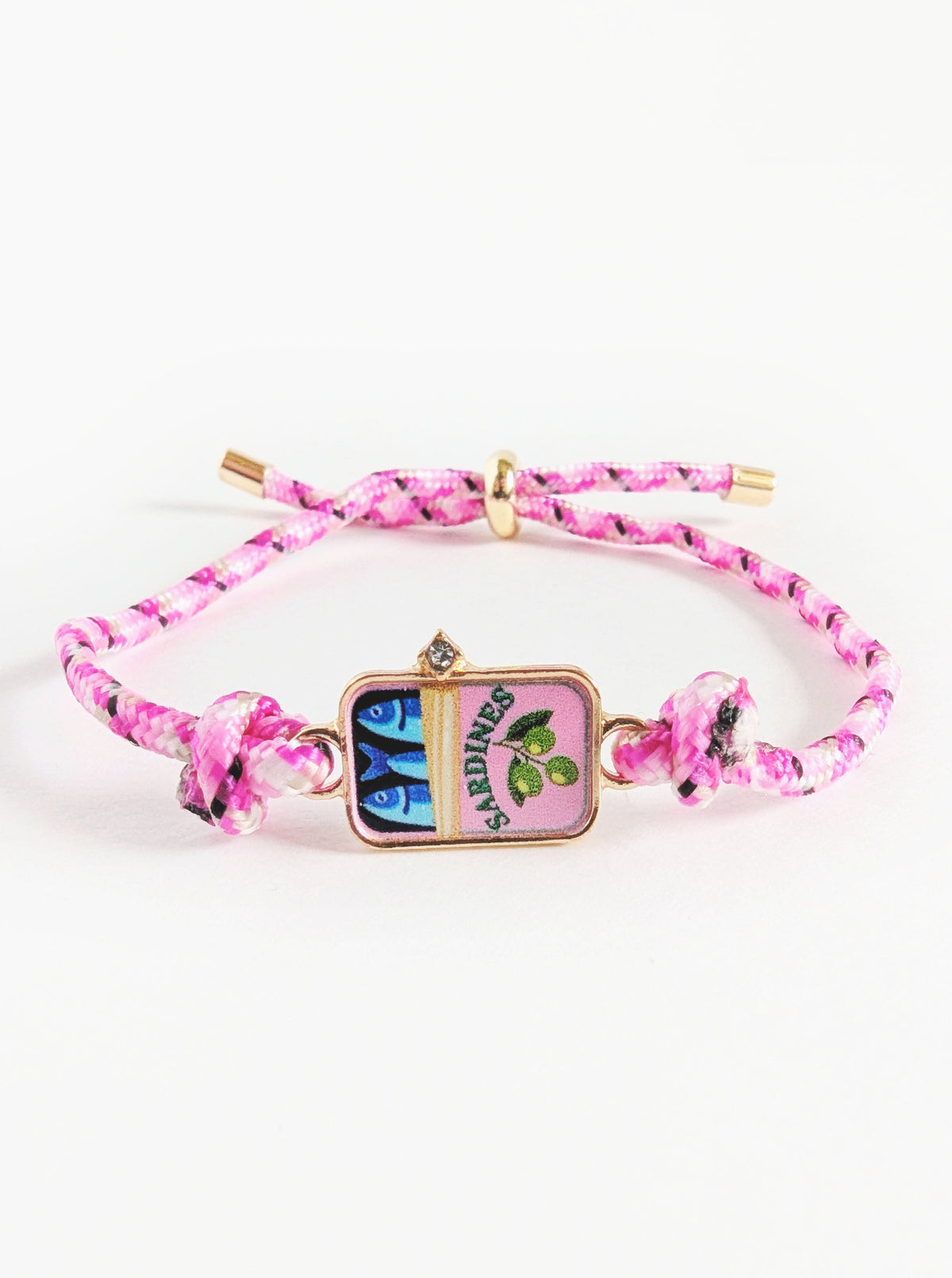 Canned Sardines Bracelet | Pink