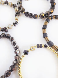 Erimish Bracelet Stack | Black