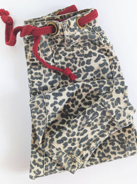 Leopard Barrel Pants