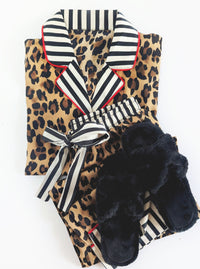 Leopard Pajama Set
