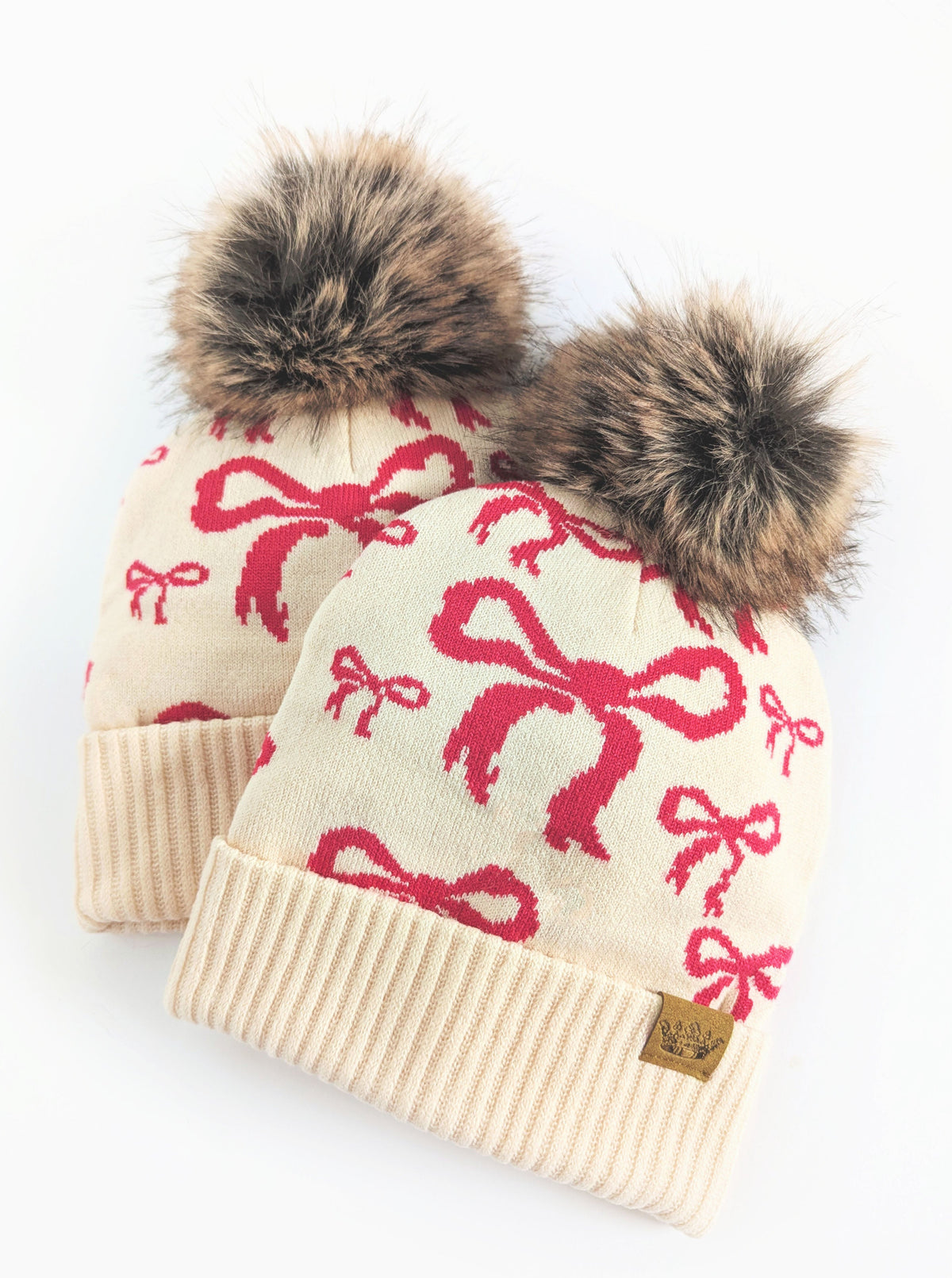Whimsy Bow Beanie | Ivory