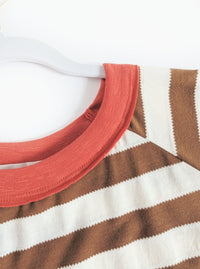 Striped Top  | Black or Mocha