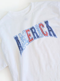 AMERICA Graphic Tee | White